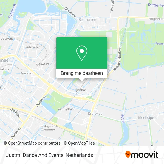 Justmi Dance And Events kaart