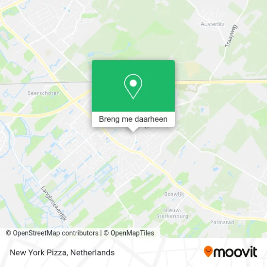 New York Pizza kaart