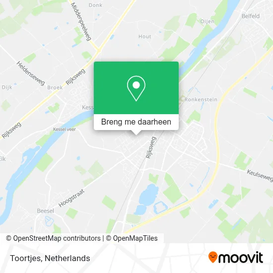 Toortjes kaart