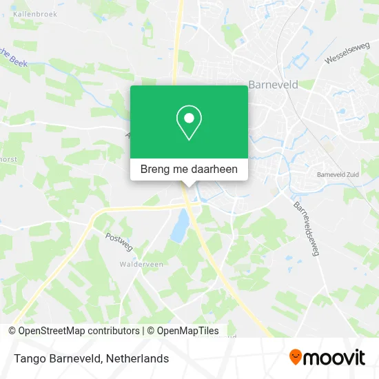 Tango Barneveld kaart