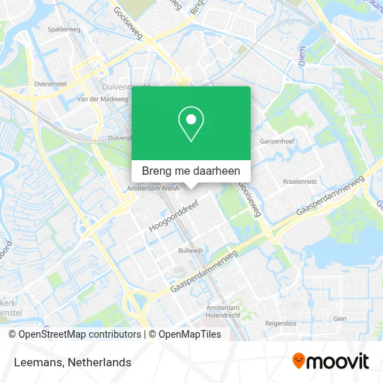 Leemans kaart
