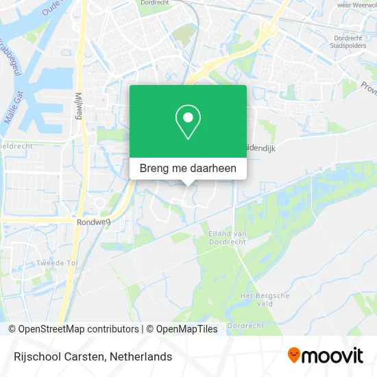 Rijschool Carsten kaart