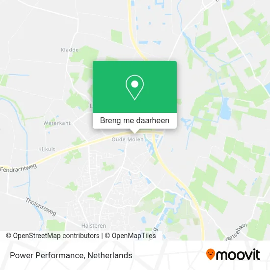 Power Performance kaart