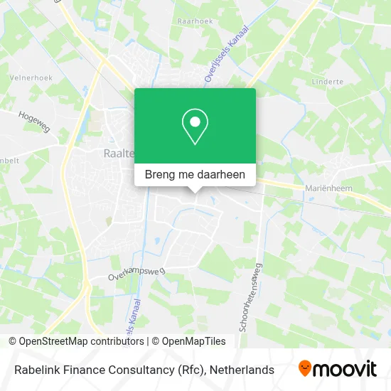 Rabelink Finance Consultancy (Rfc) kaart