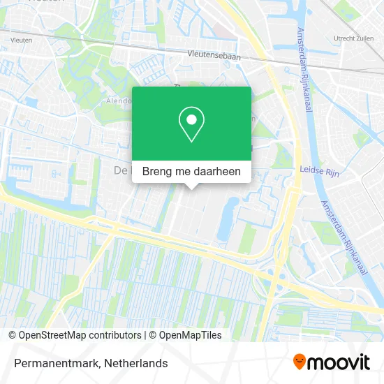 Permanentmark kaart
