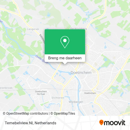 Temebelview.Nl kaart