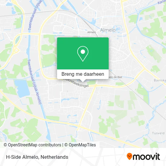 H-Side Almelo kaart