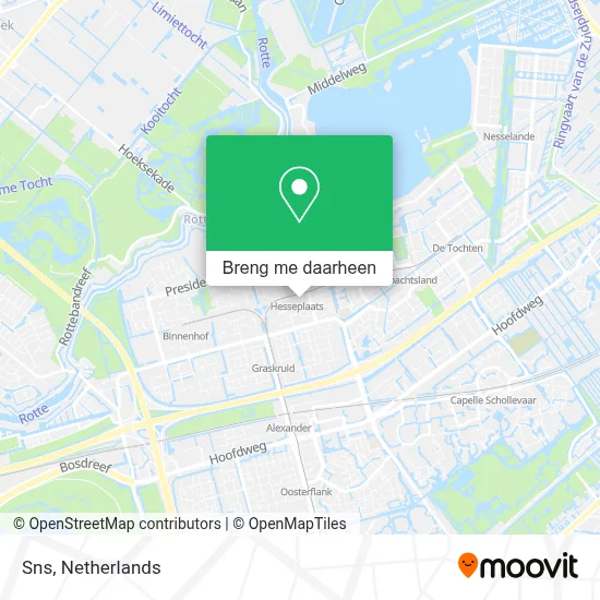 Sns kaart