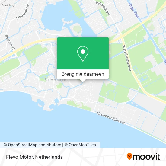 Flevo Motor kaart