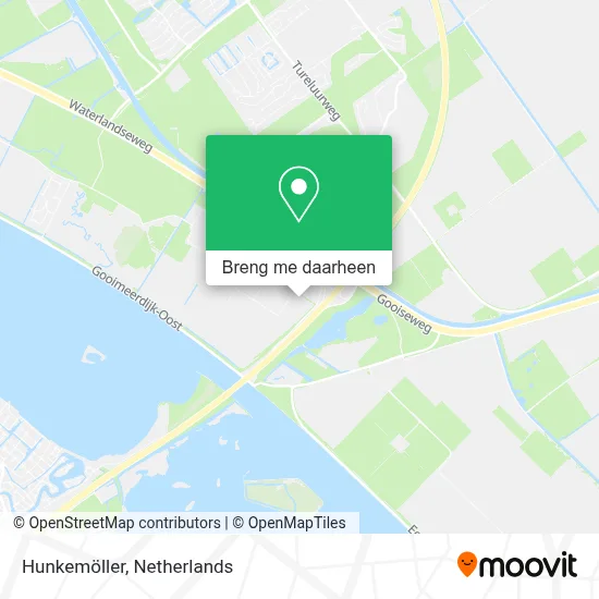 Hunkemöller kaart
