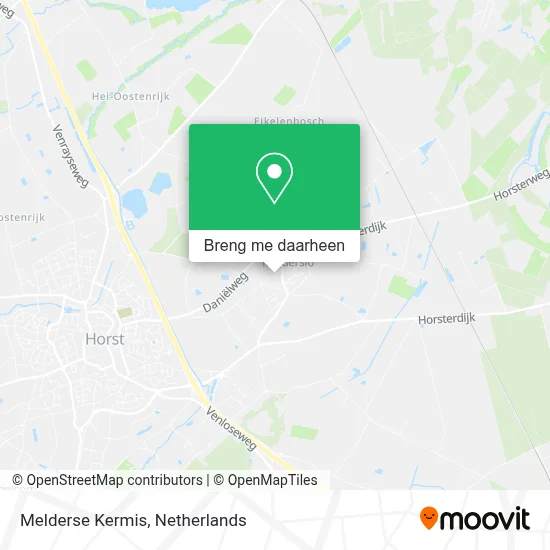 Melderse Kermis kaart