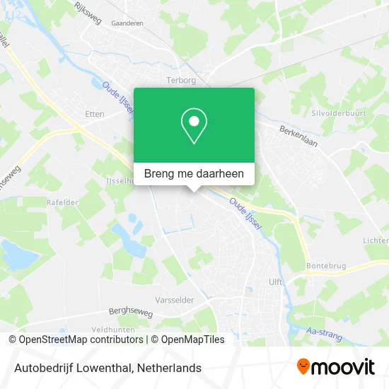 Autobedrijf Lowenthal kaart