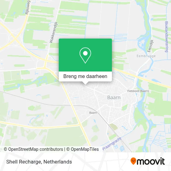 Shell Recharge kaart