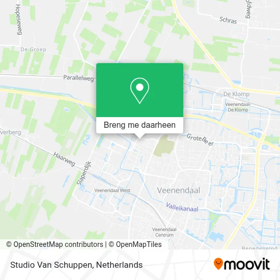 Studio Van Schuppen kaart