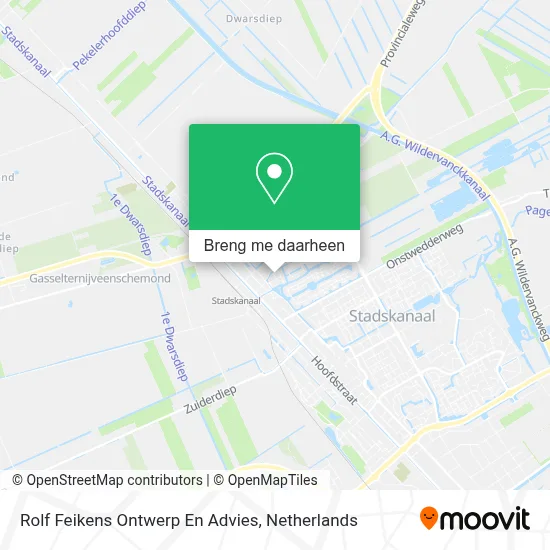Rolf Feikens Ontwerp En Advies kaart