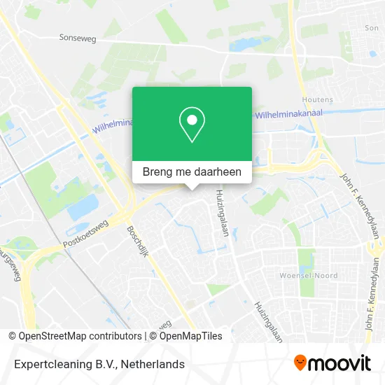 Expertcleaning B.V. kaart
