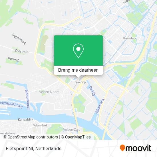 Fietspoint.Nl kaart
