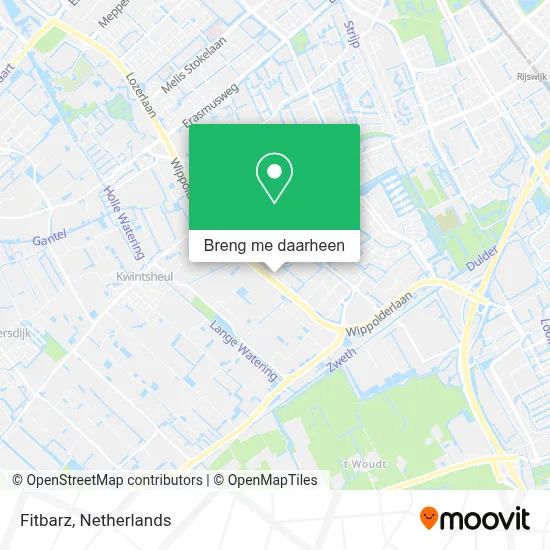 Fitbarz kaart