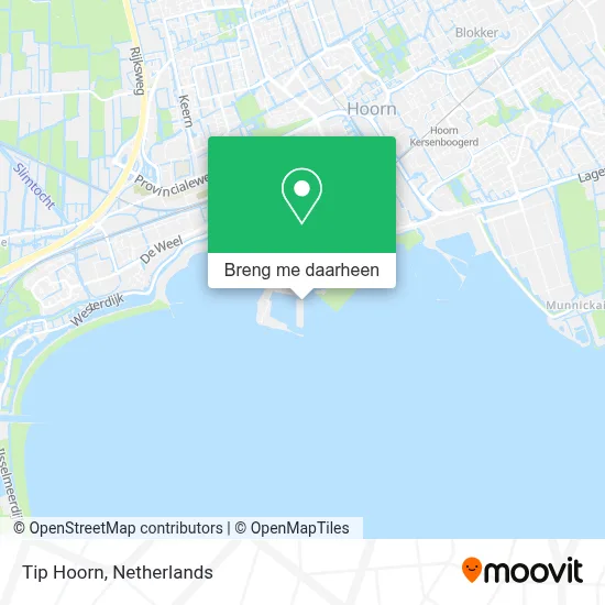 Tip Hoorn kaart