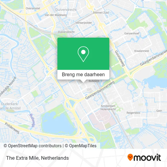 The Extra Mile kaart