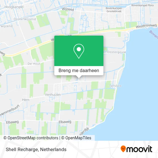 Shell Recharge kaart