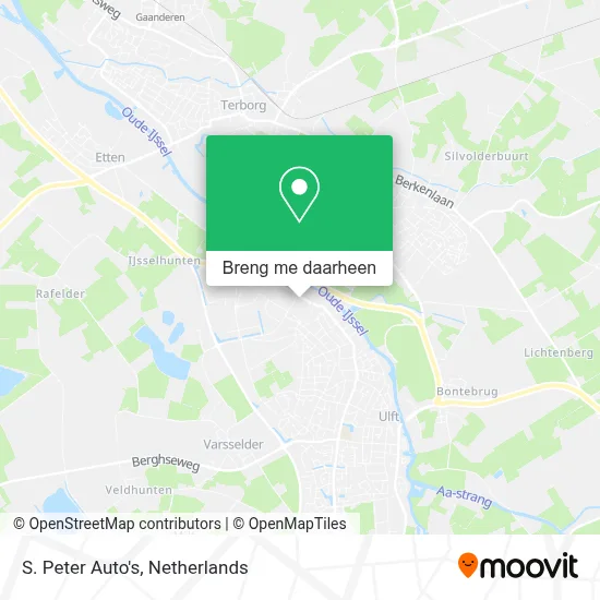 S. Peter Auto's kaart