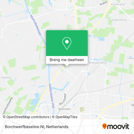 Borchwerfbaseline.Nl kaart