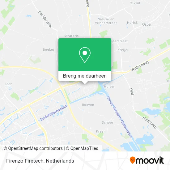 Firenzo Firetech kaart