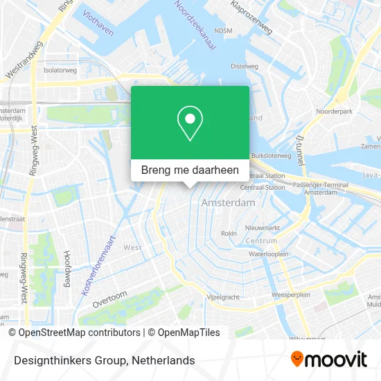 Designthinkers Group kaart