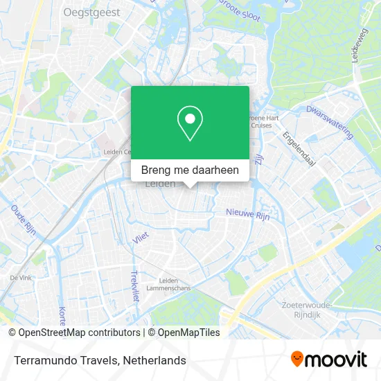 Terramundo Travels kaart