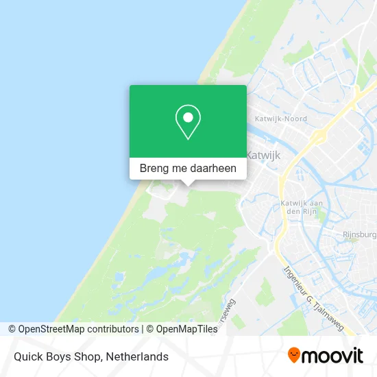 Quick Boys Shop kaart
