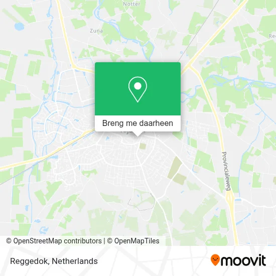 Reggedok kaart