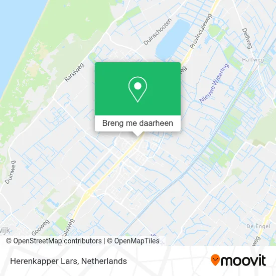 Herenkapper Lars kaart