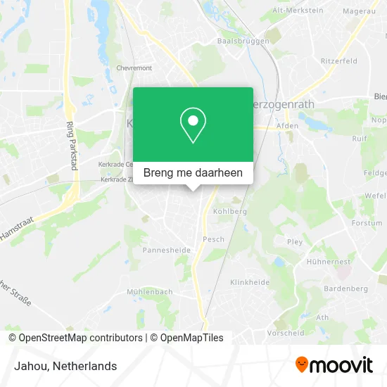 Jahou kaart