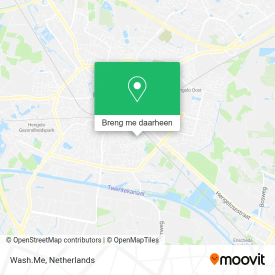 Wash.Me kaart