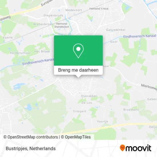 Bustripjes kaart