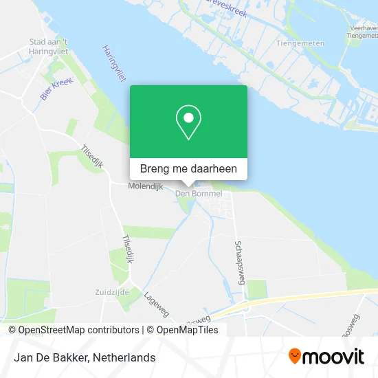 Jan De Bakker kaart