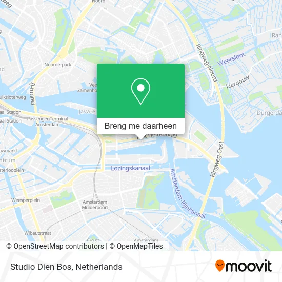 Studio Dien Bos kaart