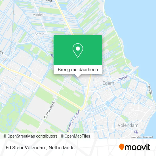 Ed Steur Volendam kaart