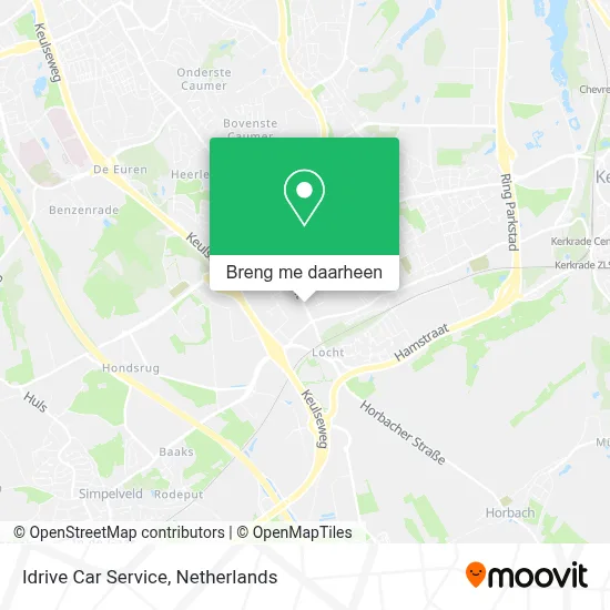 Idrive Car Service kaart
