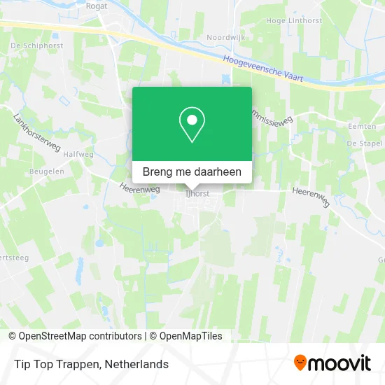 Tip Top Trappen kaart