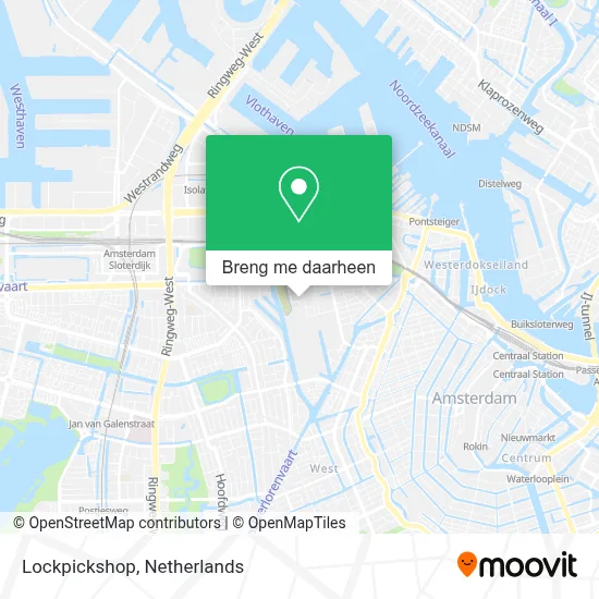 Lockpickshop kaart