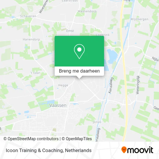 Icoon Training & Coaching kaart