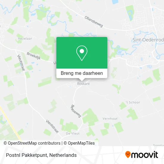 Postnl Pakketpunt kaart