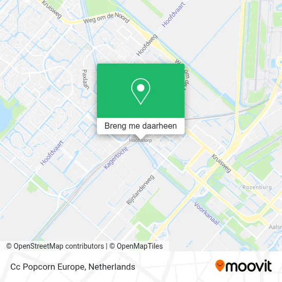Cc Popcorn Europe kaart