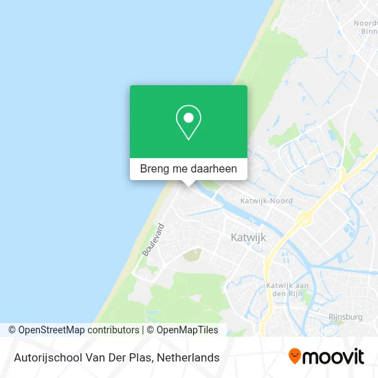 Autorijschool Van Der Plas kaart