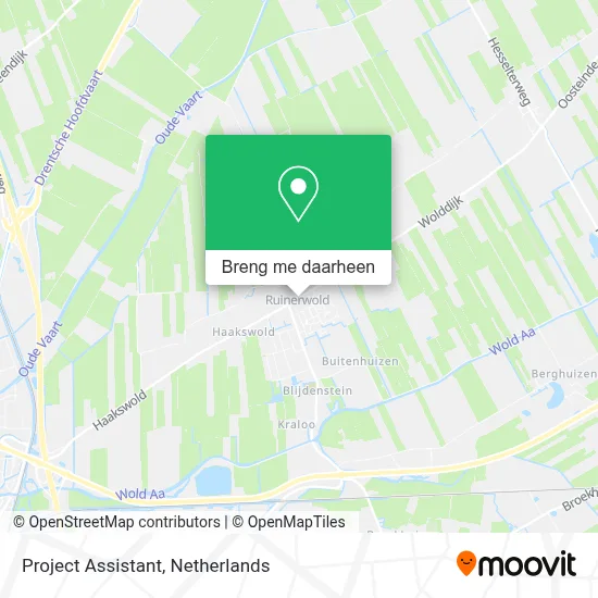 Project Assistant kaart