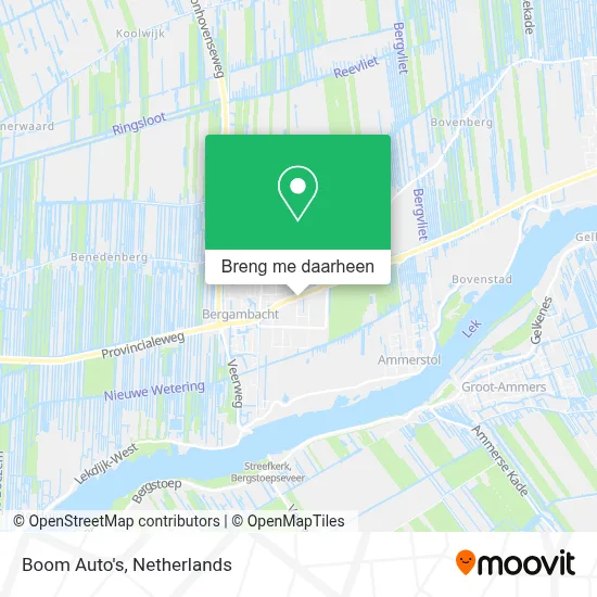 Boom Auto's kaart