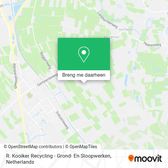 R. Kooiker Recycling - Grond- En Sloopwerken kaart