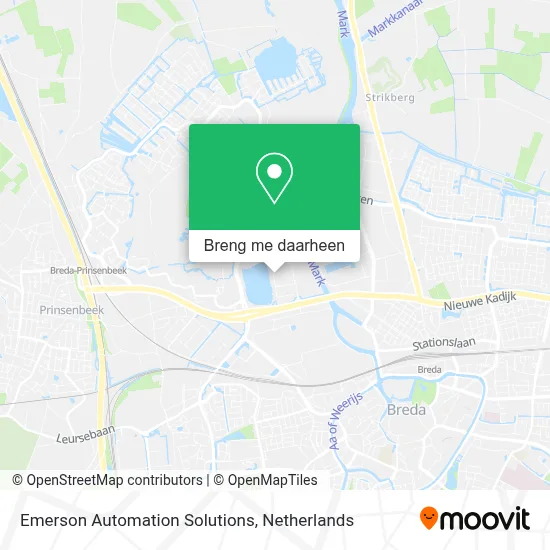 Emerson Automation Solutions kaart